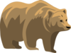 Brown Bear Clip Art